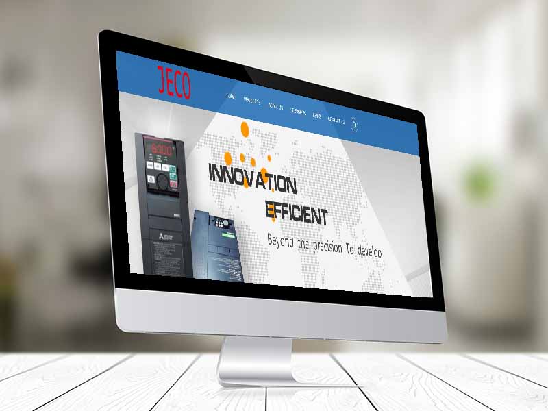 杰科儀器有限公司網站建設案例-外貿網站